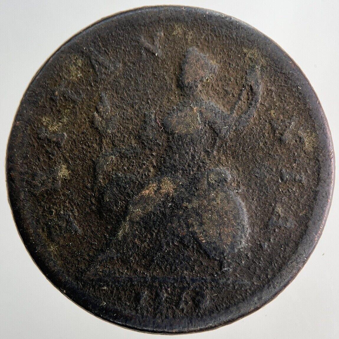 1718 George I 1st Half-Penny Coin | Collectable Grade