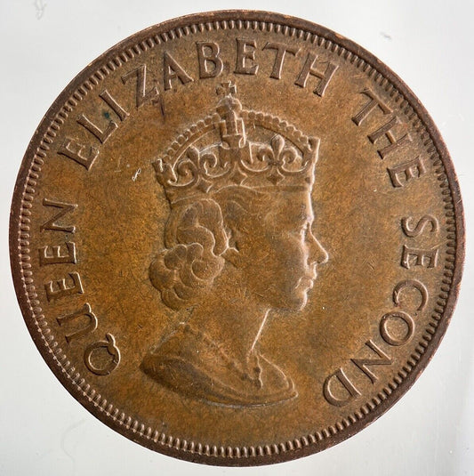 1960 Jersey 1/12 One Twelfth Of A Shilling Coin | Fine Collectable Grade