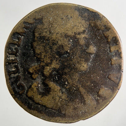 British William III 3rd Half-Penny Coin | Collectable Grade