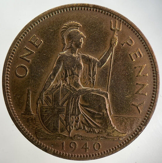 1940 George VI One Penny Coin | Fine Collectable Grade