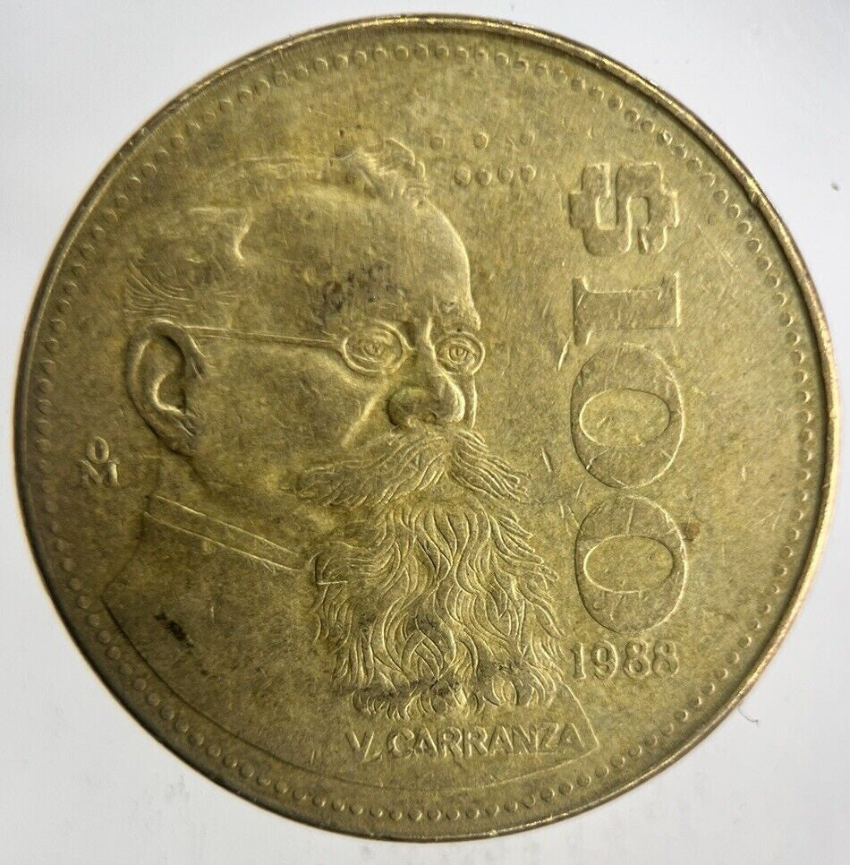 1988 Mexico 100 Pesos Coin | Very High Grade