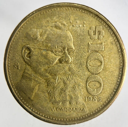 1985 Mexico 100 Pesos Coin | Very High Grade