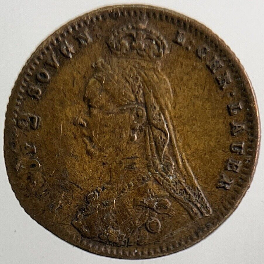 Old Queen Victoria Toy Money Token Coin | Fine Collectable Grade