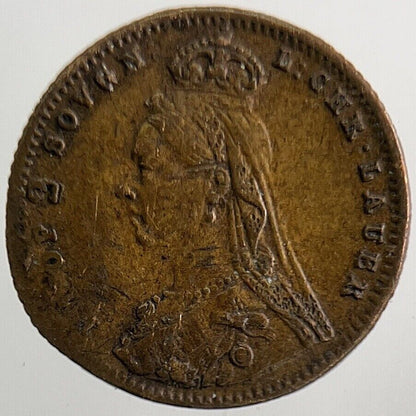 Old Queen Victoria Toy Money Token Coin | Fine Collectable Grade