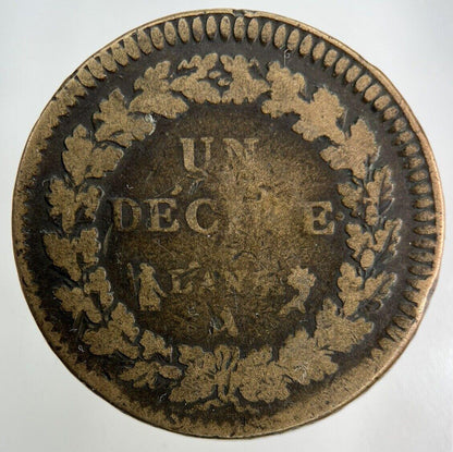 France Lan 5 A Un 1 Decime Coin | Collectable Grade