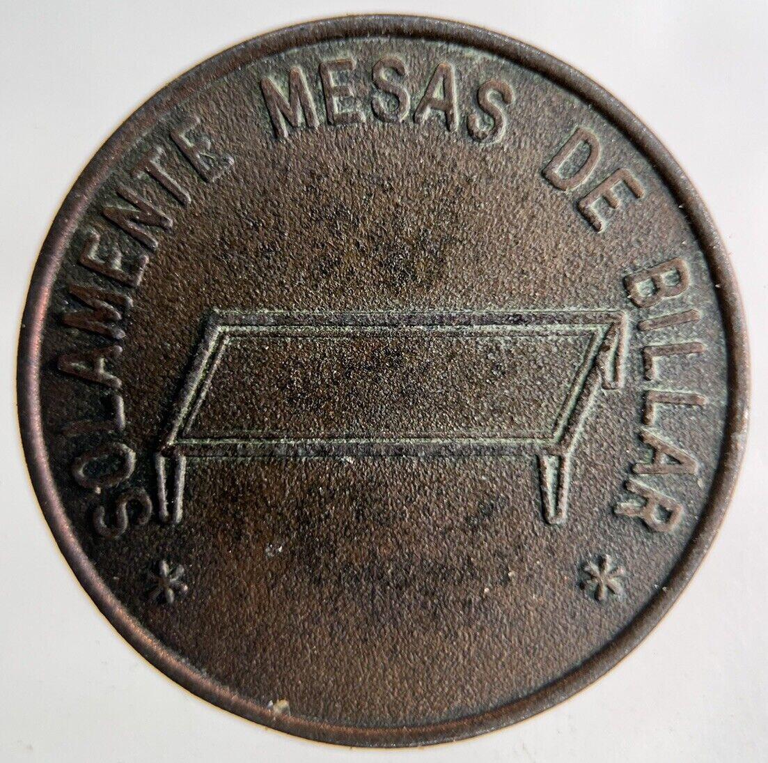 Onli Tables Of Billar Snooker Token Coin | Collectable Grade
