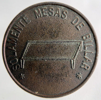 Onli Tables Of Billar Snooker Token Coin | Collectable Grade