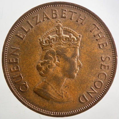 1966 Jersey 1p One Penny Coin | Very High Grade | a4911
