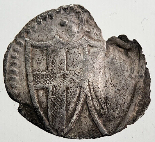 1649-1660 England Commonwealth Silver Penny Hammered Coin | a5973