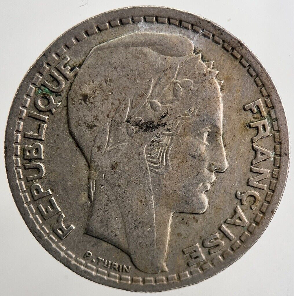 1946 France 10 Francs Silver Coin | Very High Grade