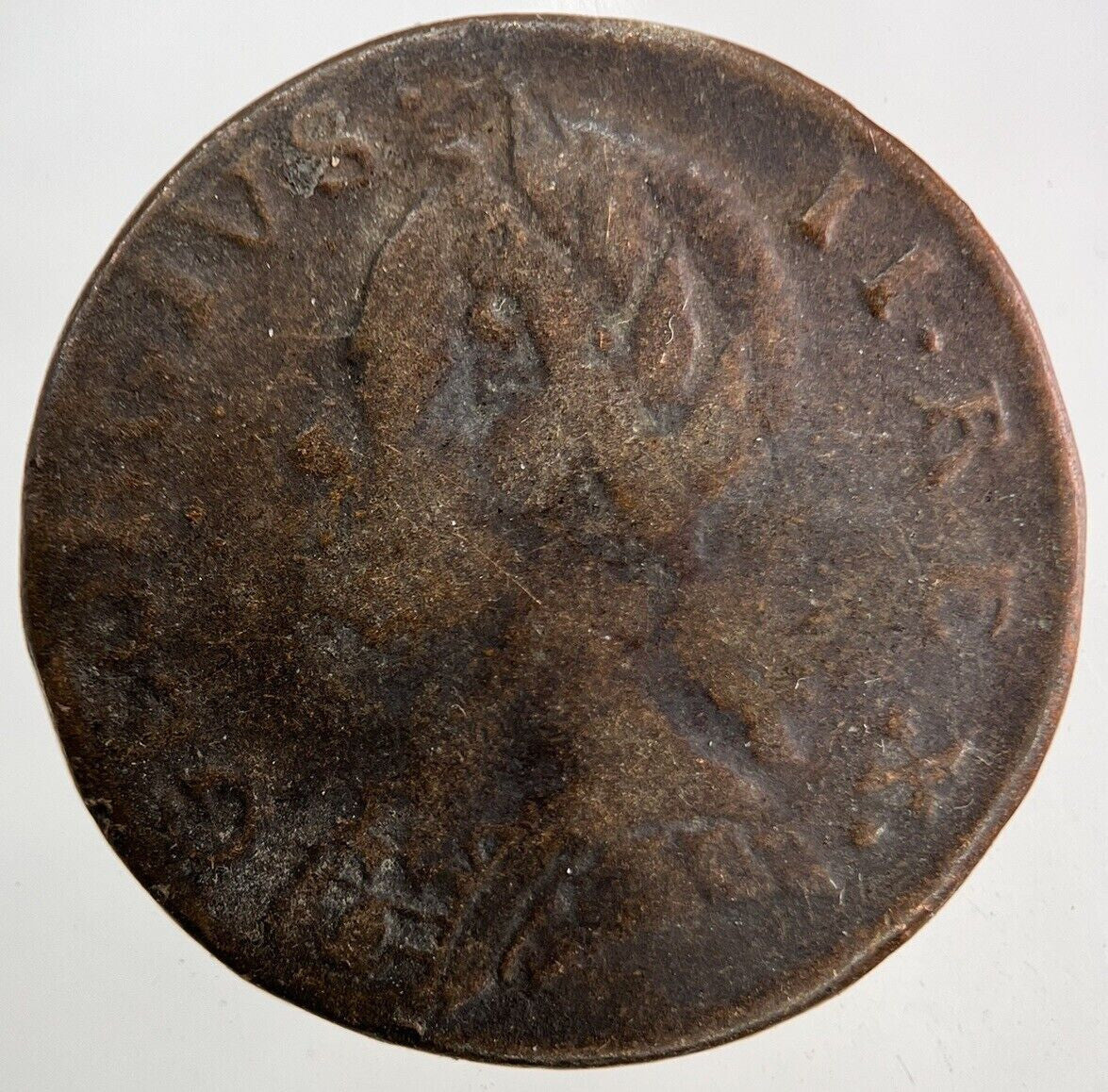 British George II 2nd Half-Penny Coin | Collectable Grade