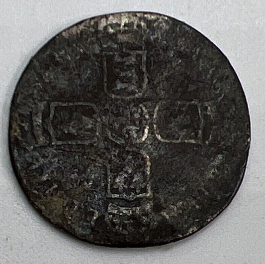 Sixpence | British Silver Coin | William III | Worn Grade | a487