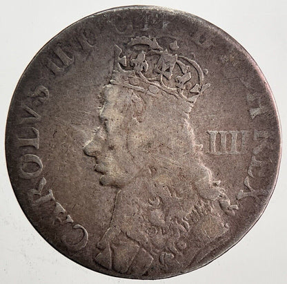 Charles II 2nd Maundy Fourpence Silver Hammered Coin | a5993