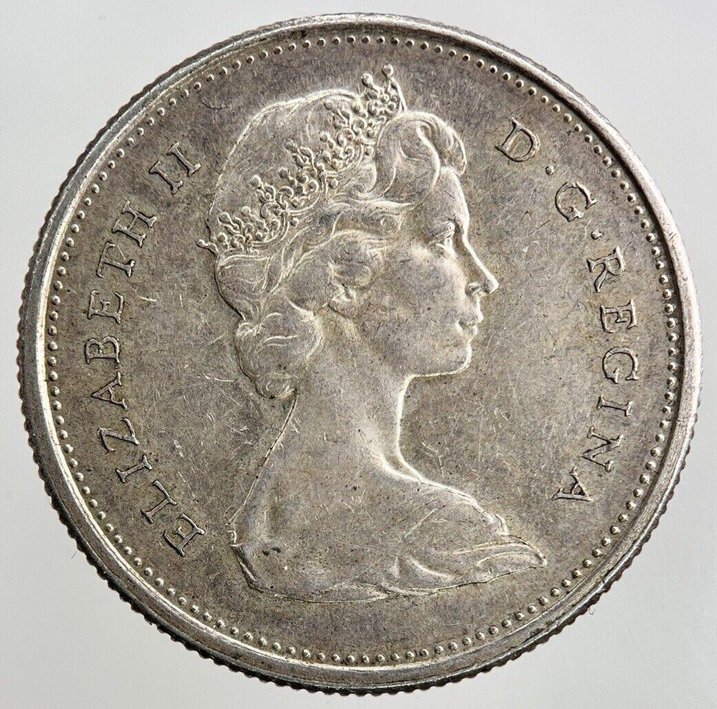 1967 Canada 25 Cents Silver Coin | Fine Collectable Grade