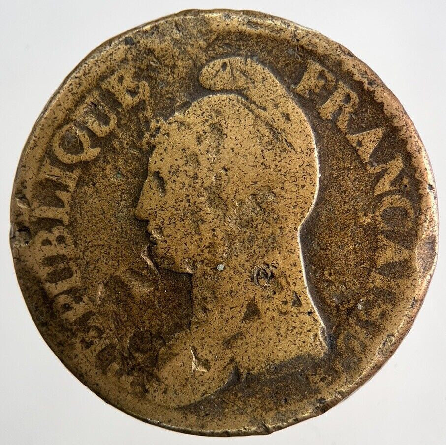 France 1 Un Decime Coin | Collectable Grade