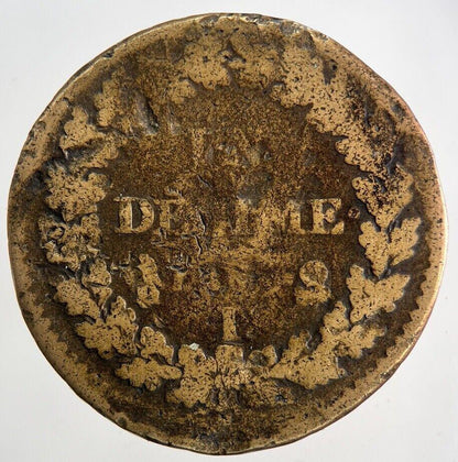 France 1 Un Decime Coin | Collectable Grade