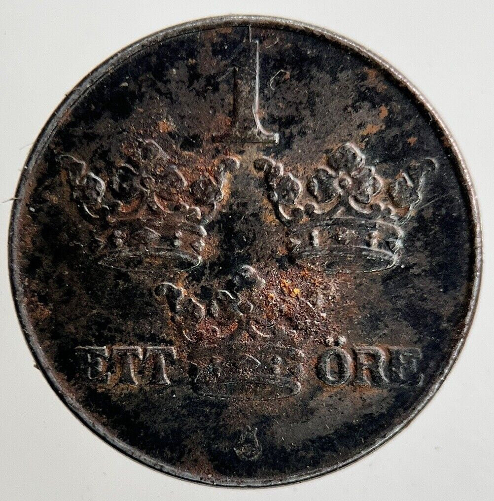 1949 Sweden 1 Ore Coin | Fine Collectable Grade