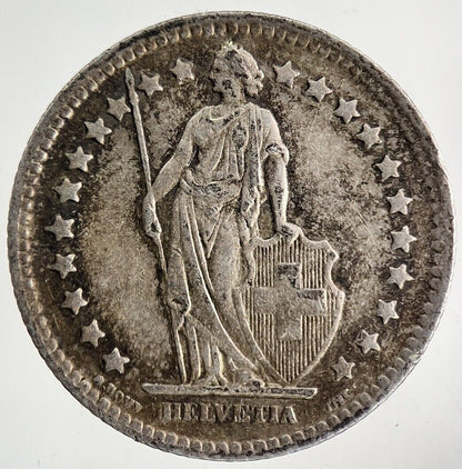 1944 Switzerland Swiss 1 Franc Silver Coin | Fine Collectable Grade