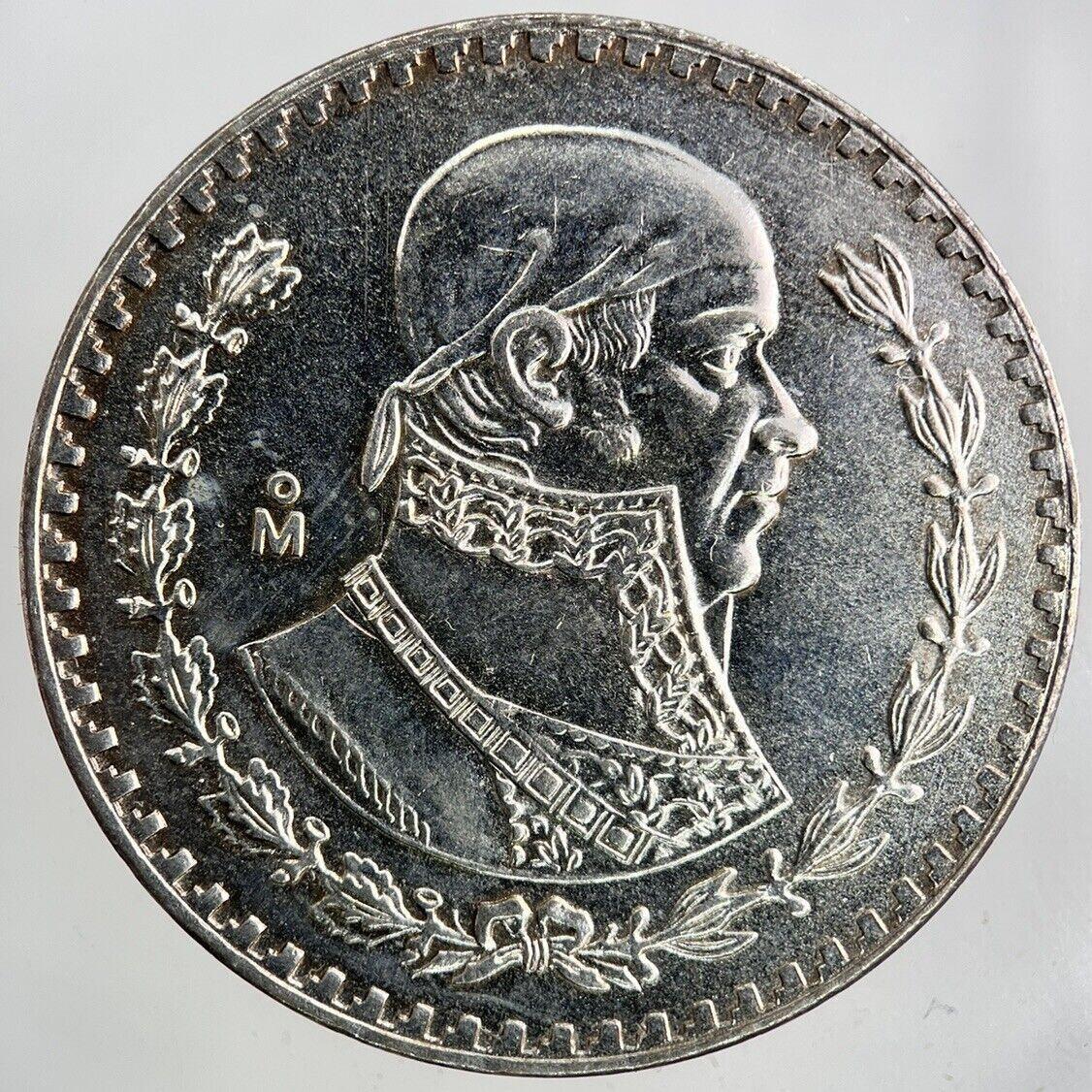 1957 Mexico Un 1 Peso Silver Coin | Very High Grade