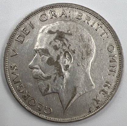 1923 George V Half-Crown | British Silver Coin | Very High Grade | a1279