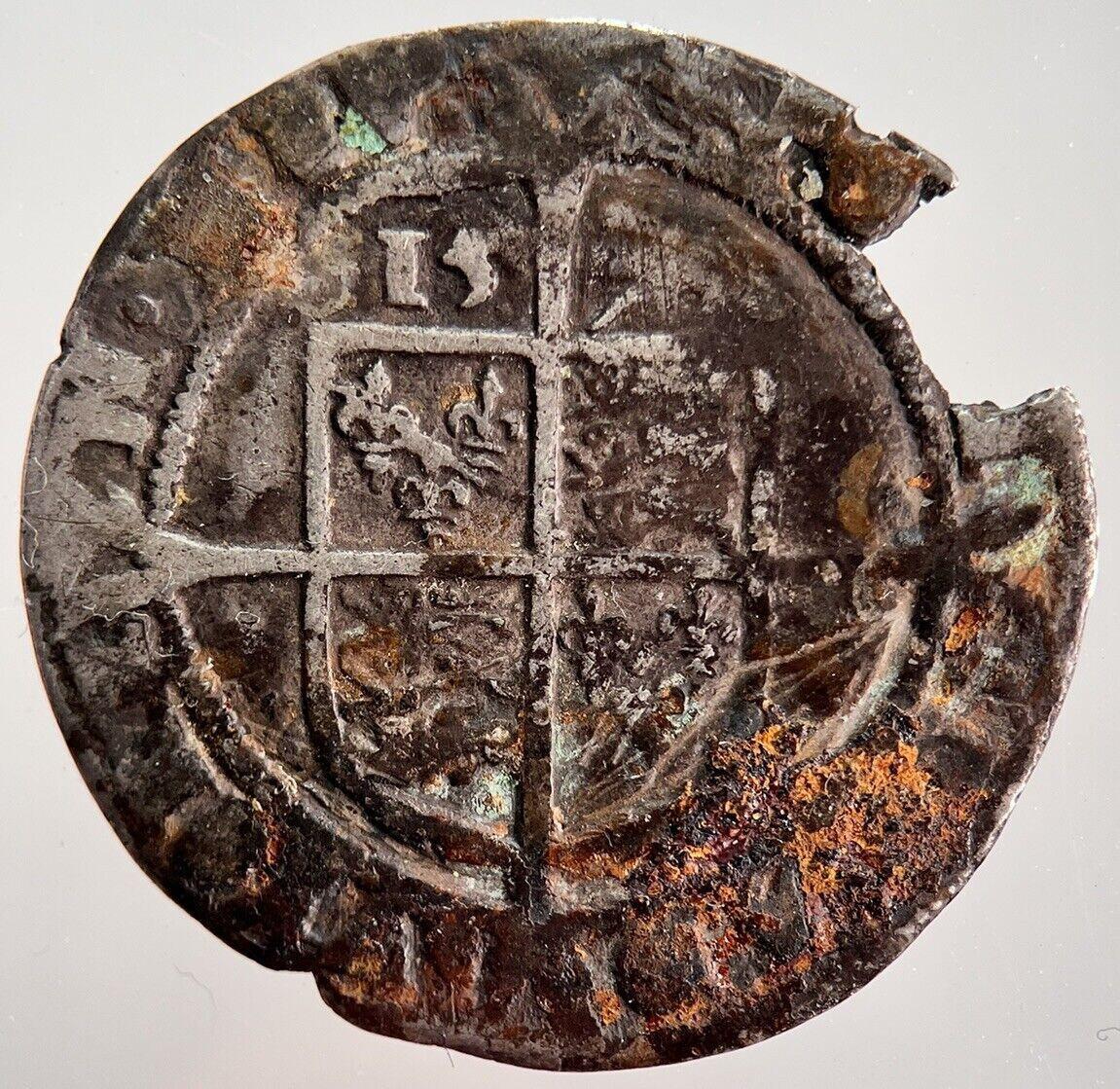 Elizabeth I 1st Silver Sixpence Hammered Coin | Collectable Grade | a199