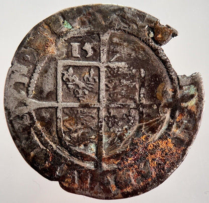 Elizabeth I 1st Silver Sixpence Hammered Coin | Collectable Grade | a199
