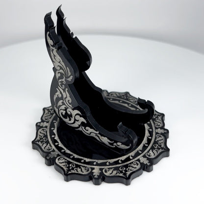 Black & White 1oz Silver or Gold Coins / Amulet / Medal Display Stand