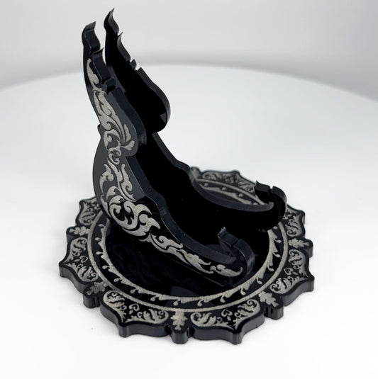 Black & White 1oz Silver or Gold Coins / Amulet / Medal Display Stand