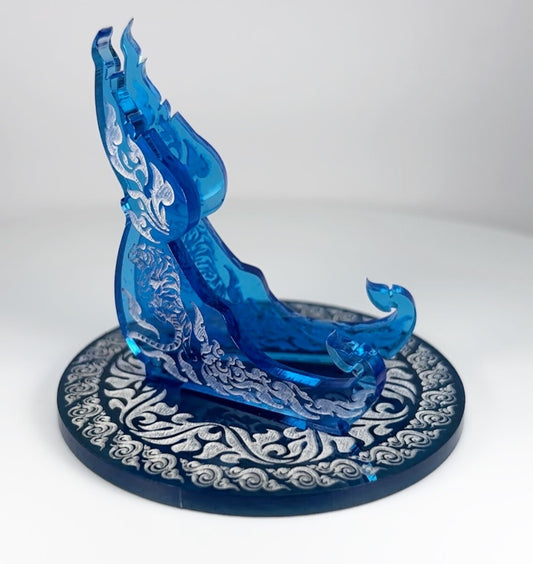 Blue Tiger 1oz Silver or Gold Coins / Amulet / Medal Display Stand