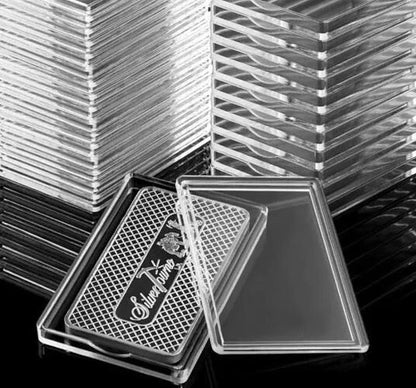 1 x Silver Bar Coin Transparent Airtight Protective Capsule - 5cm x 3cm