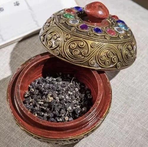 Handmade Thailand Antique Vintage Wooden Jewellery Box Necklace Coin Storage