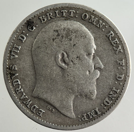 1902 Edward VII Threepence Silver Coin | Collectable Grade