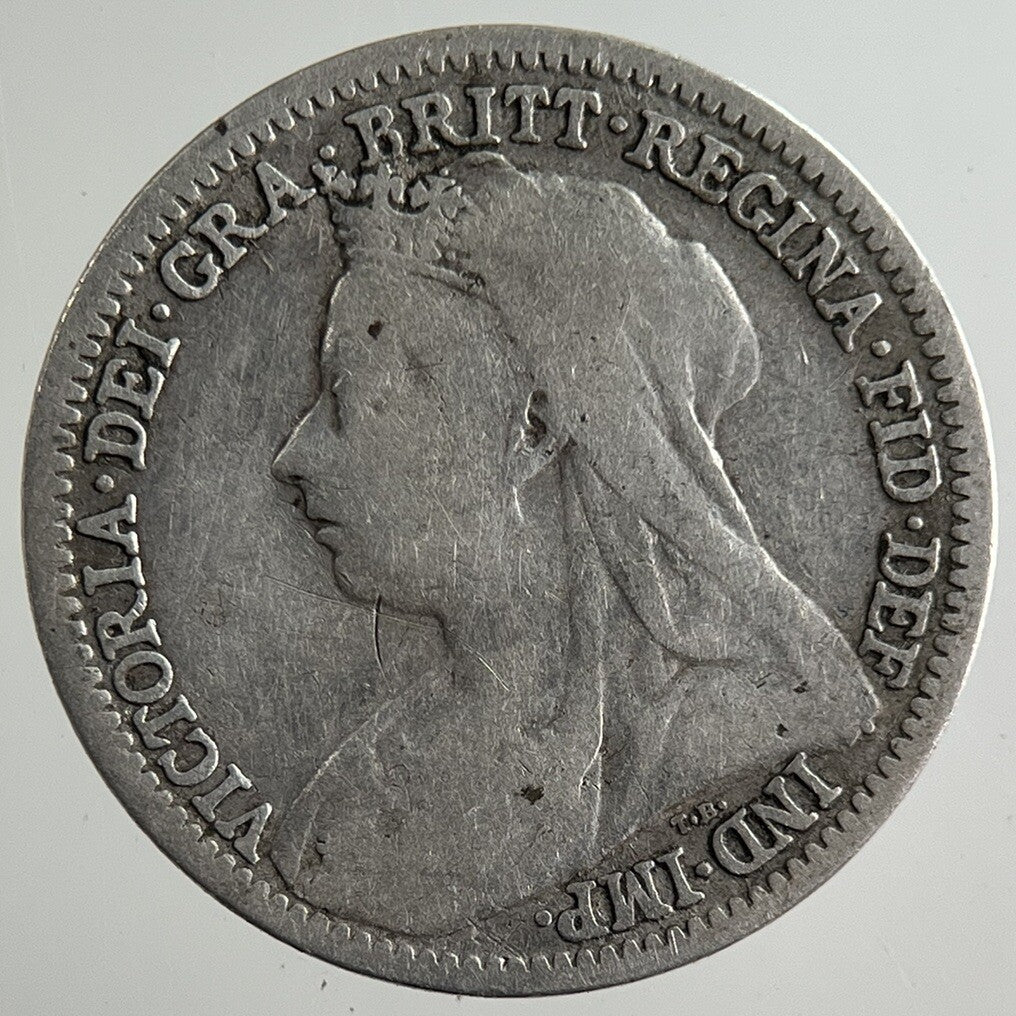 1901 Victoria Threepence Silver Coin | Collectable Grade