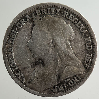 1901 Victoria Threepence Silver Coin | Collectable Grade