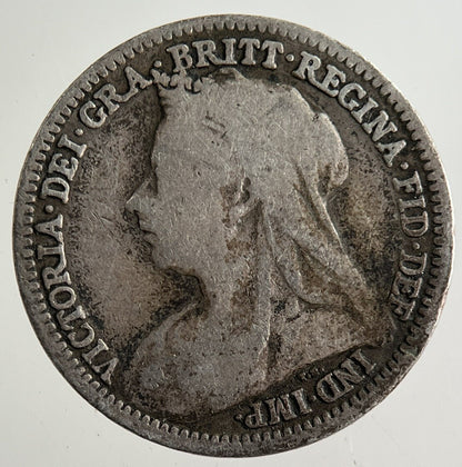 1900 Victoria Threepence Silver Coin | Collectable Grade