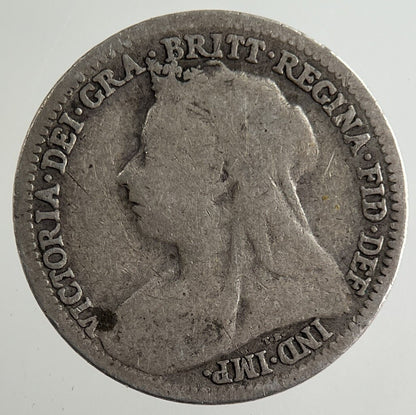 1901 Victoria Threepence Silver Coin | Collectable Grade