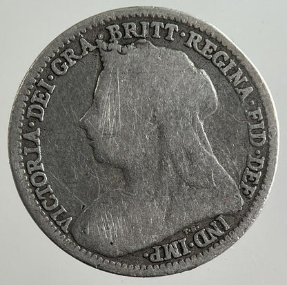1895 Victoria Threepence Silver Coin | Fine Collectable Grade