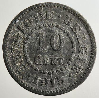 1915 Belgium 10 Centimes Coin | Collectable Grade