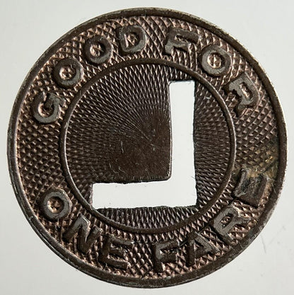 US USA Lima City Lines Transport Fare Token Coin | Collectable Grade