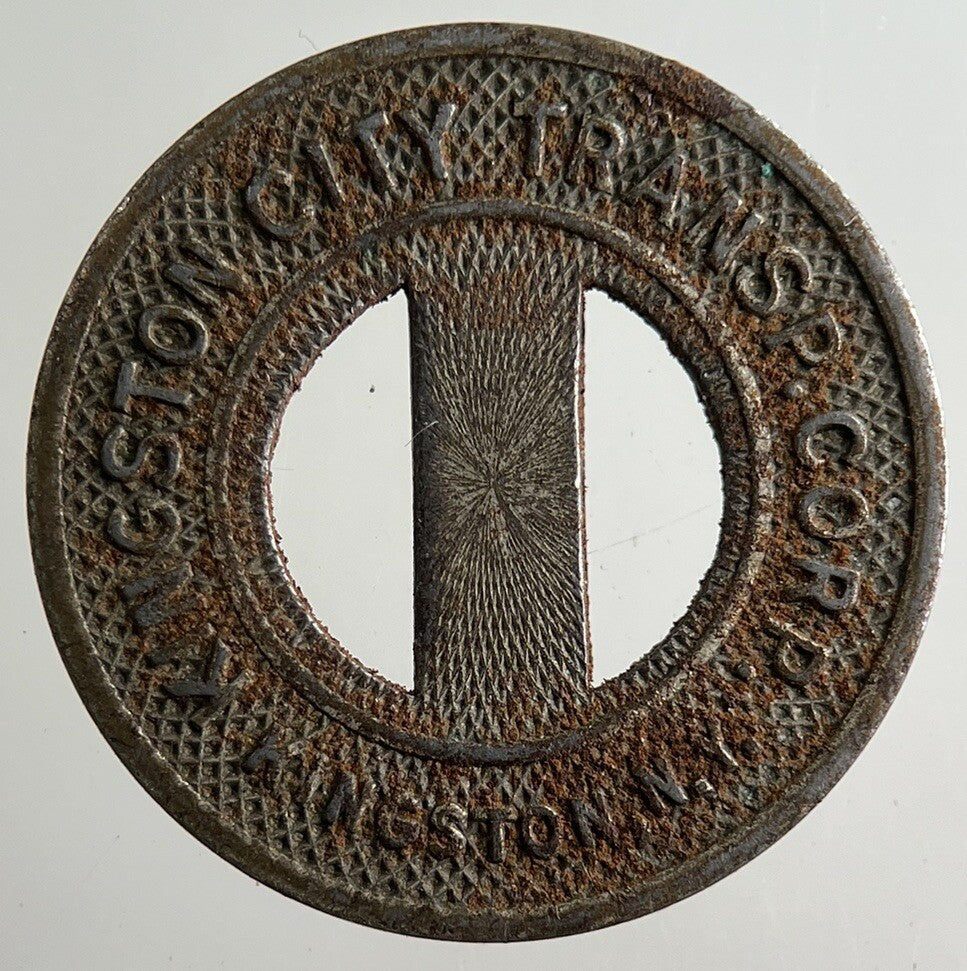 US USA Kingston City Transport Fare Token Coin | Collectable Grade