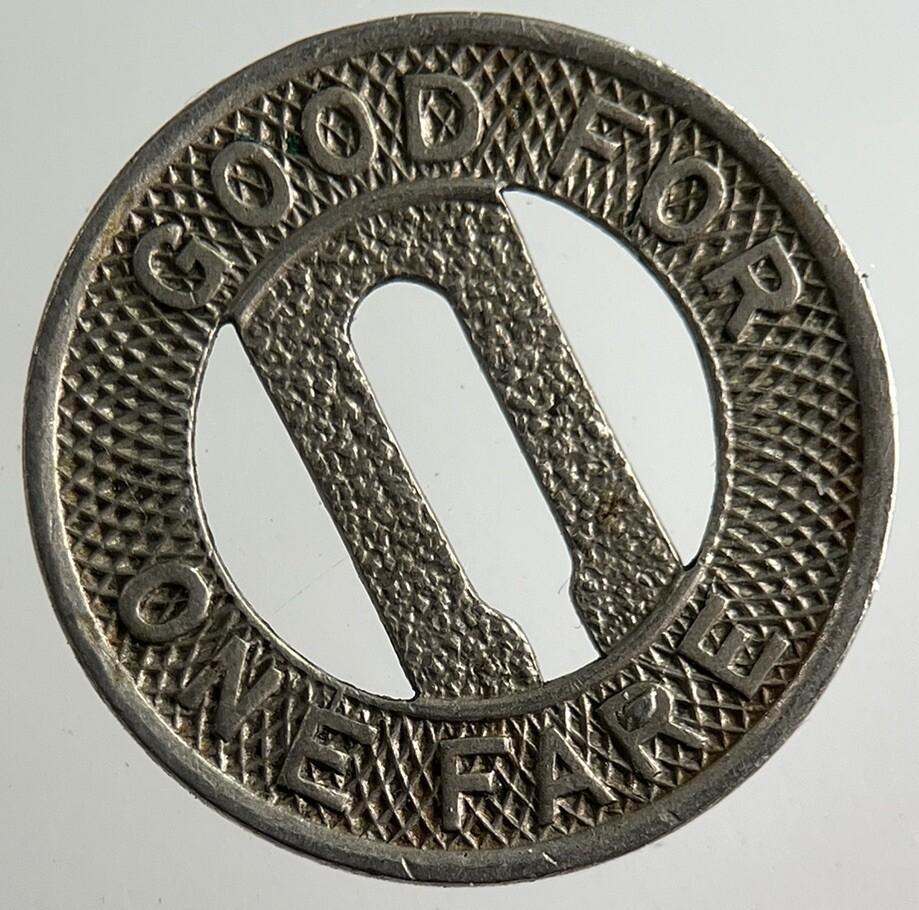 US USA Connecticut Company Transport Fare Token Coin | Collectable Grade