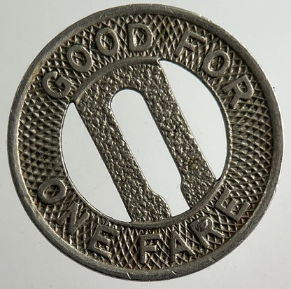 US USA Connecticut Company Transport Fare Token Coin | Collectable Grade
