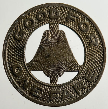US USA Los Angeles Railway Transport Fare Token Coin | Collectable Grade