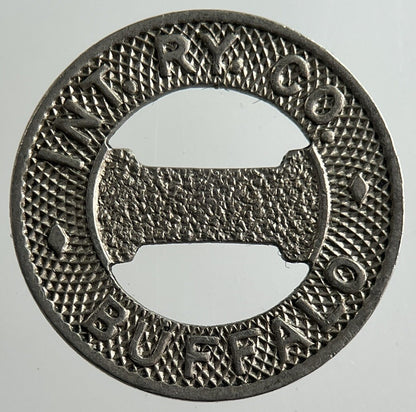 US USA Int Ry Co Buffalo Transport Fare Token Coin | Collectable Grade