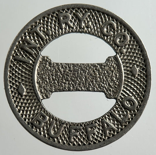 US USA Int Ry Co Buffalo Transport Fare Token Coin | Collectable Grade