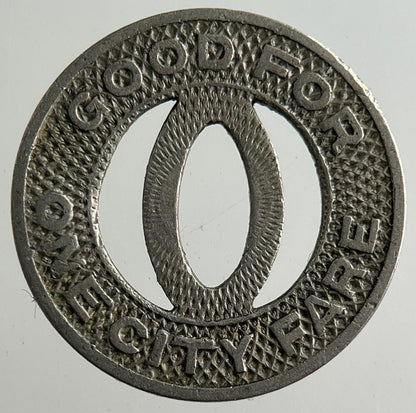 US USA Oklahoma Railway Transport Fare Token Coin | Collectable Grade
