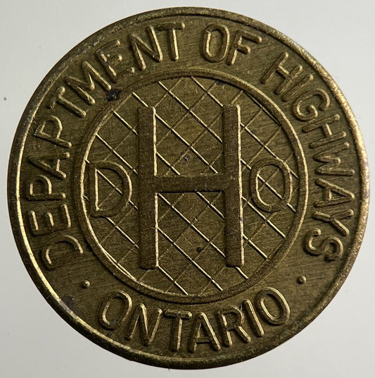 Canada Ontario Transport Fare Token Coin | Collectable Grade