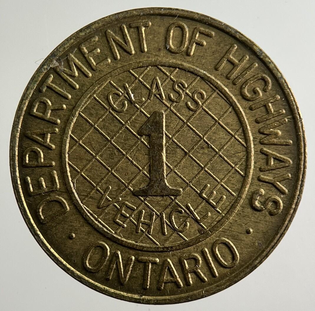 Canada Ontario Transport Fare Token Coin | Collectable Grade