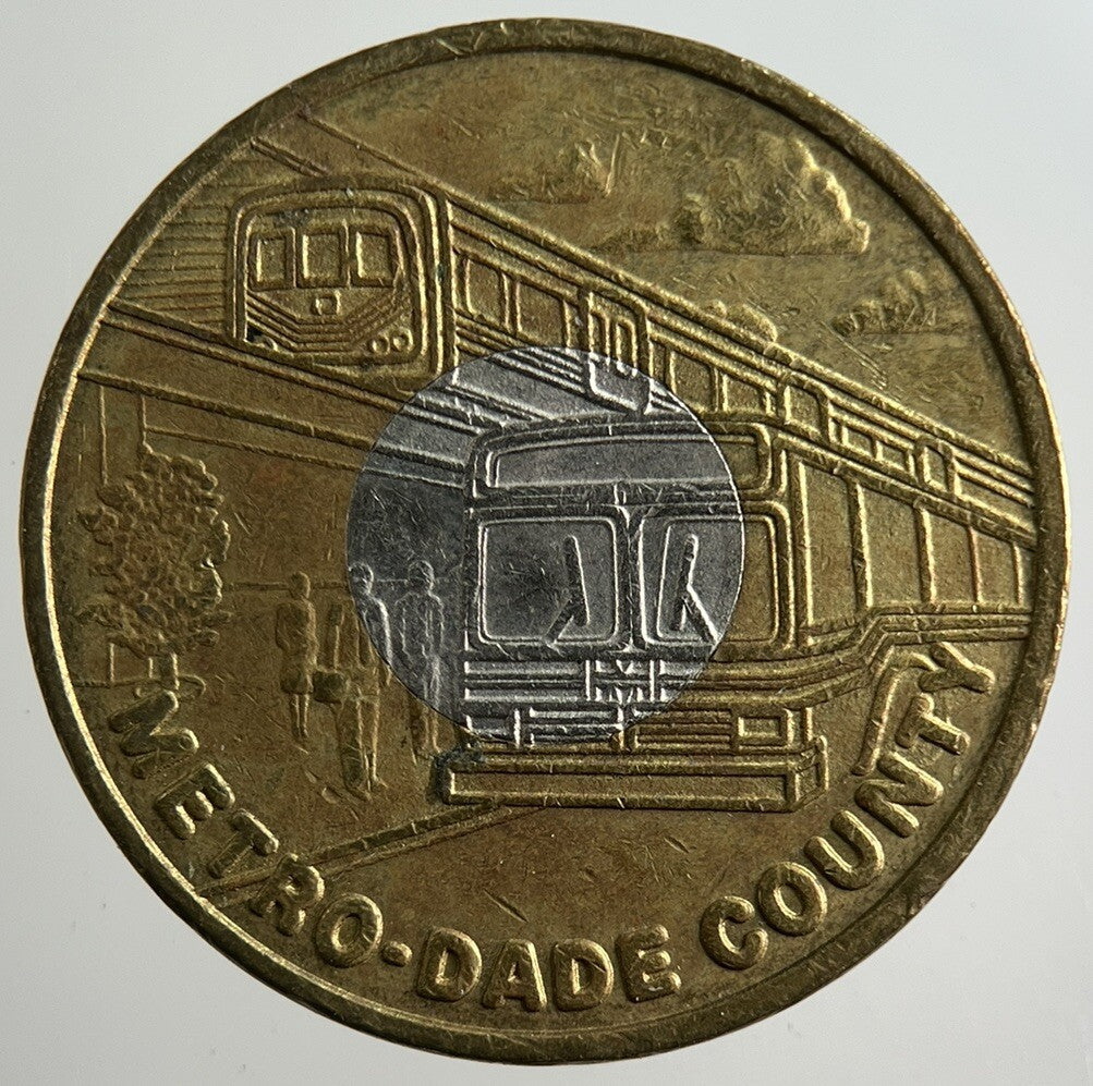 US USA Florida Metro-Dade Transport Fare Token Coin | Collectable Grade