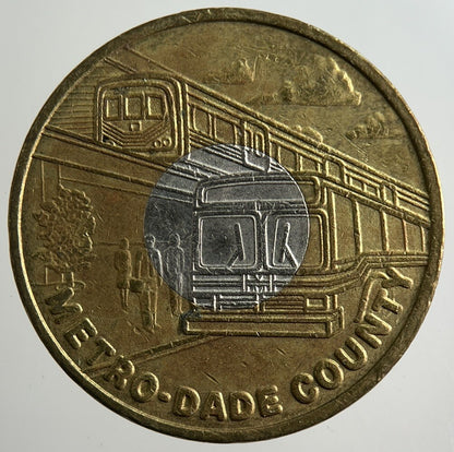 US USA Florida Metro-Dade Transport Fare Token Coin | Collectable Grade